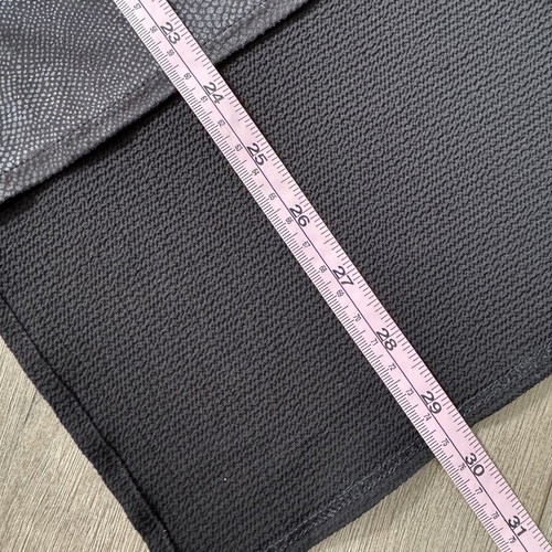 Silvian Heach black eco leather top size S like new