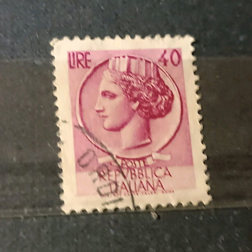 Italian Siracusana Stamps Collection 1950, like new, 17 pieces
