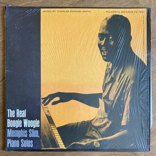 The Real Boogie Woogie Memphis Slim Piano Solos vinyl like new, blues