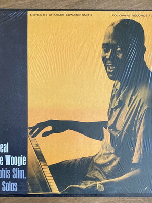 The Real Boogie Woogie Memphis Slim Piano Solos vinyl like new, blues