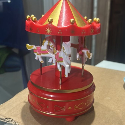 Plastic carousel new toy