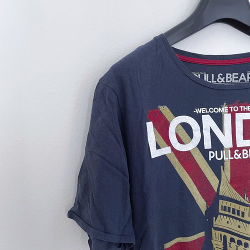 Pull & Bear T-shirt short sleeve used, Vintage Collection London, size Large