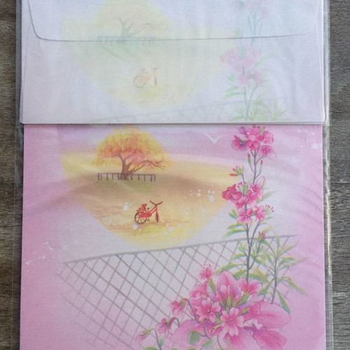 Letter writing set complete aromatic pack new