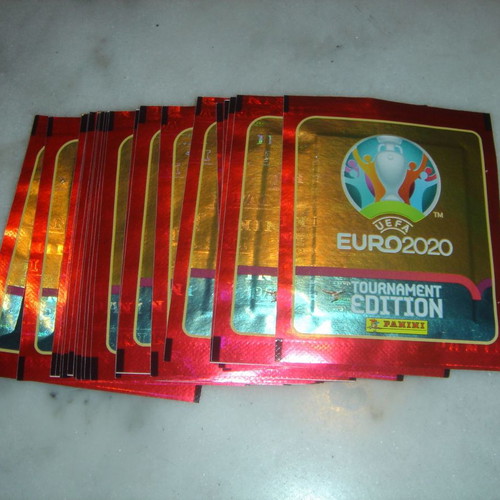 Αυτοκόλλητα Panini UEFA Euro 2020 Tournament Edition πακέτο 10 καινούργια Lidl Γερμανίας