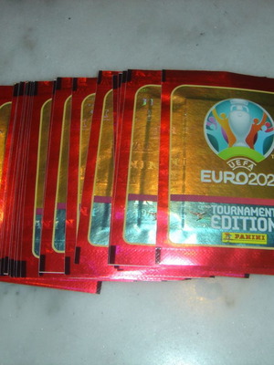 Αυτοκόλλητα Panini UEFA Euro 2020 Tournament Edition πακέτο 10 καινούργια Lidl Γερμανίας