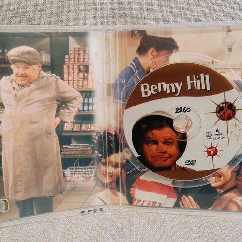 The Benny Hill Show Best Of 6 DVD used, Greek subtitles
