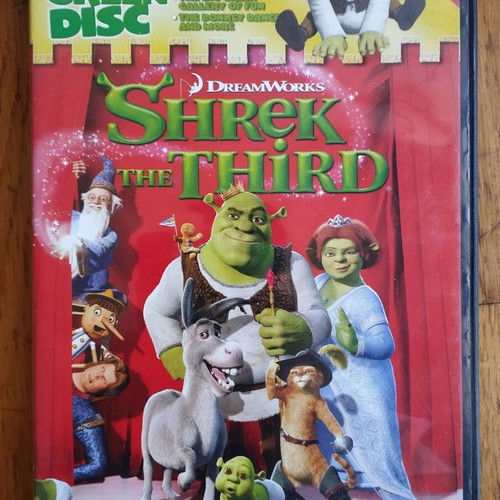 Shrek 3 Special Edition DVD used, with Greek dubbing