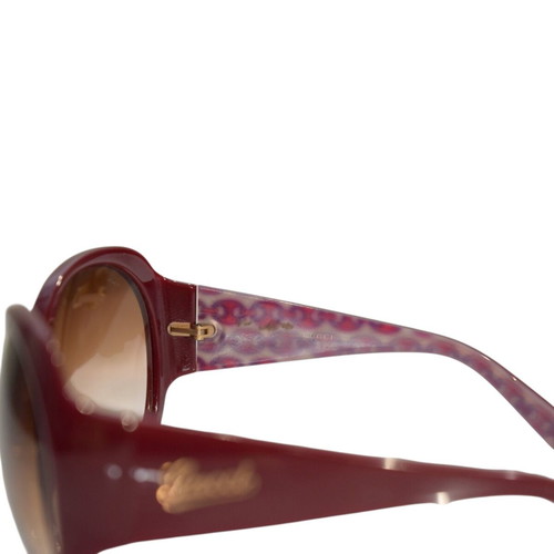 Gucci GG 2952/S oversized round sunglasses, burgundy