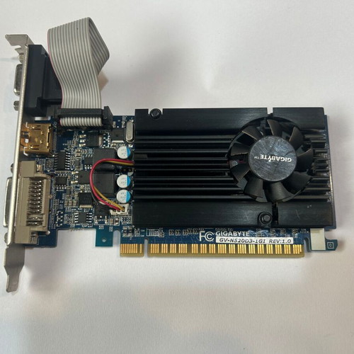 Gigabyte GV-N520D3-1GI graphics card NVIDIA GeForce GT 520 with 1GB DDR3 memory like new
