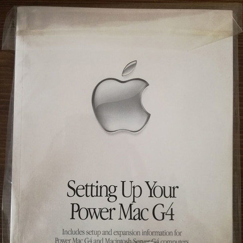 PowerMac G4 2nd generation "Quicksilver" like new
