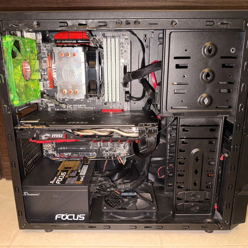 Gaming PC GTX 1080 MSI Gaming X i5-4460 16GB RAM Seasonic GX650 like new