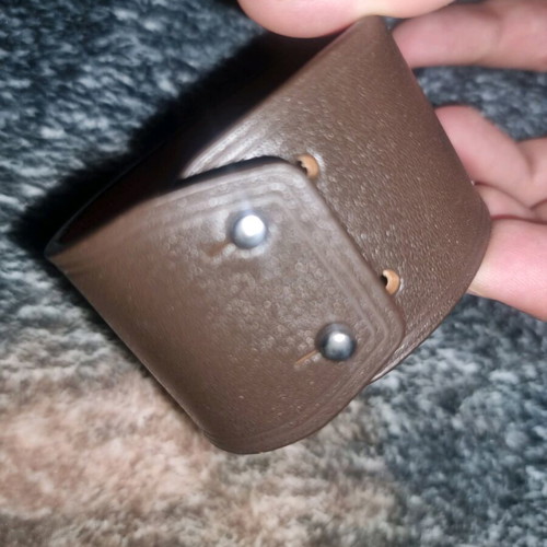 Diesel leather bracelet Fuel for life vintage new, brown