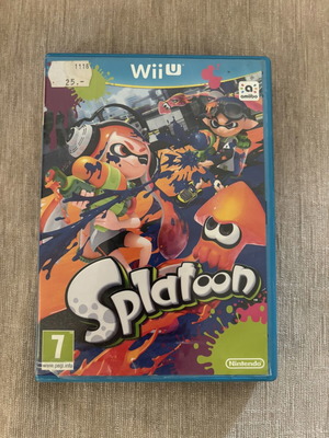 Splatoon Nintendo Wii U game used