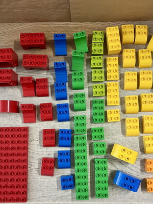 Lego Duplo parts set 9090-3, 60 pieces