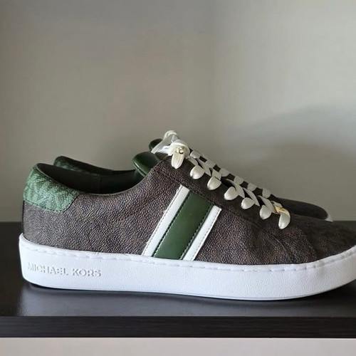 Michael Kors Stripe Lace Up sports shoes new, size 40, 25 cm