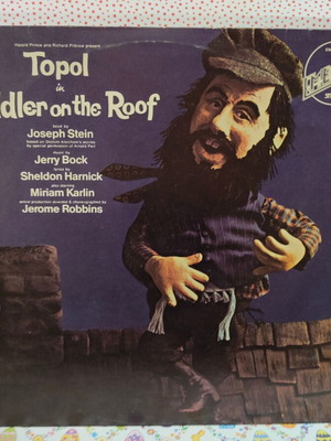 Topol Fiddler On The Roof vinyl record used, musical