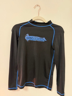 U.S. Divers UV Protection Shirt, Size 14, Like New