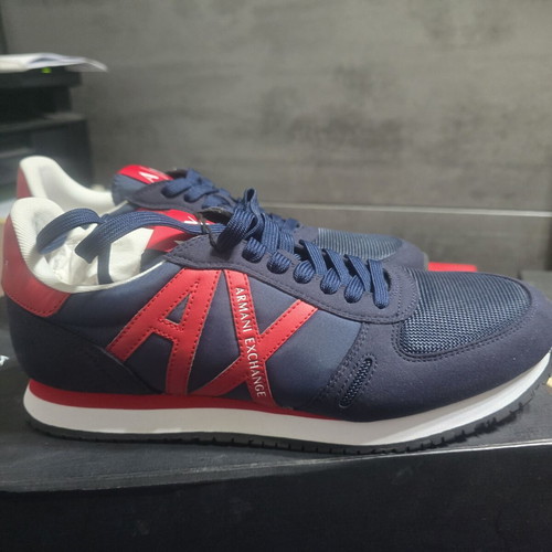 Armani Exchange sneakers size 43, blue