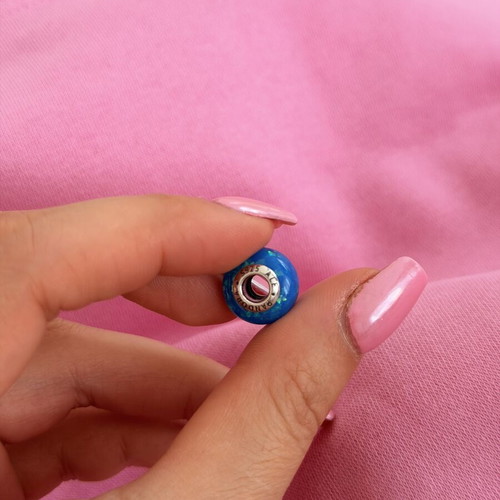 Pandora Murano bead like new, blue