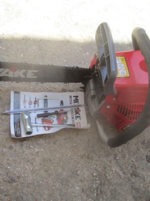 Miyake KW 5200 chainsaw like new with 50.8cm bar and tools