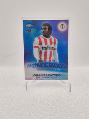 2022-23 Topps Chrome UEFA Club Competitions Wonderkids Johan Bakayoko #W-7 Rookie RC μεταχειρισμένο
