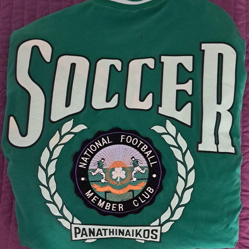 Vintage Panathinaikos sports jacket like new, club member edition