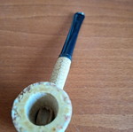 Corn cob pipe with 6mm filter new