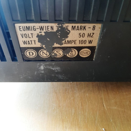 Euming Mark 8 Super8 Film Projector used, vintage 1960 Austria