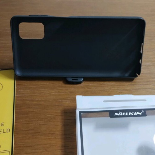 Nillkin case for Samsung Galaxy M51 used with screen protector