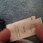 Σορτσάκι baggy XL - XXL σαν καινούργιο, άσπρο και μαύρο με tribal σχέδια