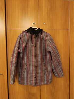 Women's jacket used with lining multicolor size M
