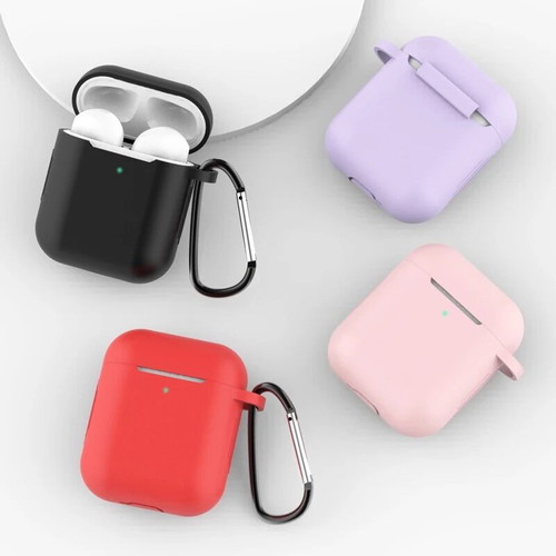 Silicone case for AirPods new, compatible with 1, 2, 3, 4, Pro, Pro 2, Pro 3