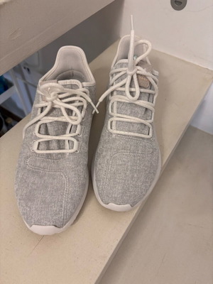 Adidas Tubular Shadow sneakers used, gray, size 40.5