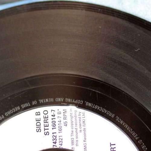 Rick Astley The Ones You Love & Stop Breaking Your Heart 7'' vinyl used, pop