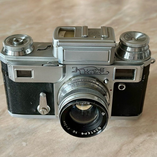 Kiev III with Arsenal Jupiter 8 lens used