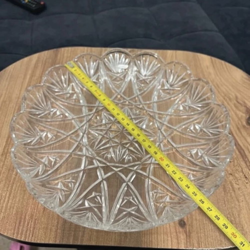Crystal big platter like new