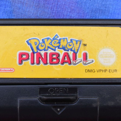 Pokemon Pinball Game Boy Color like new, puzzle