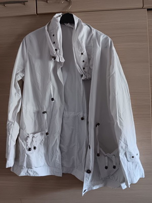 Women's thin jacket used, white, sizes XL and L