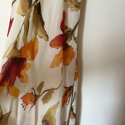 Passager dress new, multicolor with neck tie, size S
