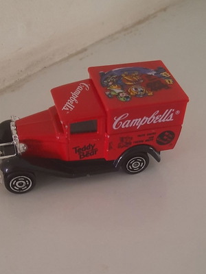 Majorette Ford Model A Van Campbell's collectible metal toy car 90s