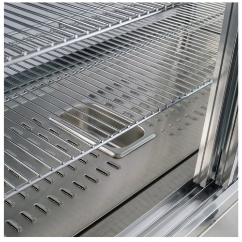 Heated display cabinet chamber 2 levels used with 1300W power