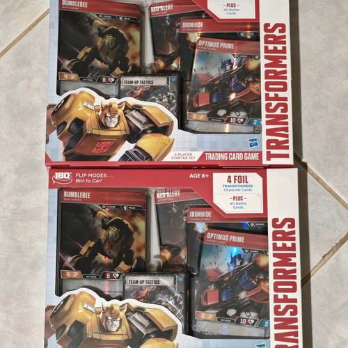 Transformers TCG Autobots Starter Set new, pack of 2