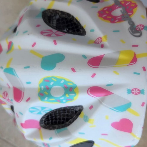 Children's Bicycle Helmet used, size 25c, for girls