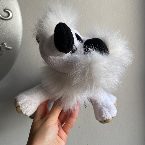 Dogmatix Idefix plush toy 2008 used from Asterix & Obelix