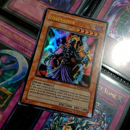 Helpoemer RP02 Ultra Rare Reprint Yu-Gi-Oh! card