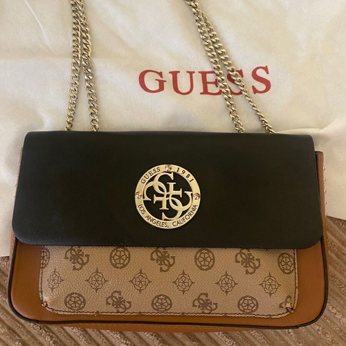 Guess shoulder and crossbody bag new, black and brown