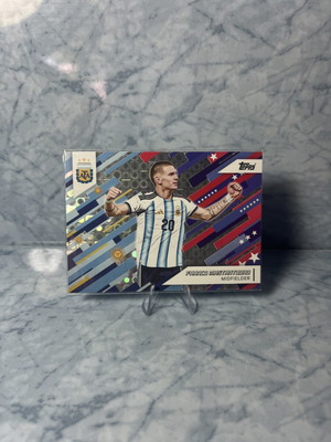 2025-26 Topps Team Set Argentina Toast the Host Silver Franco Mastantuono