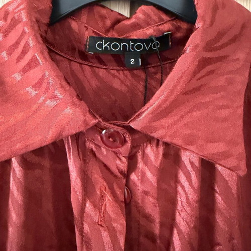 Ckontova maxi dress bronze like new, size L