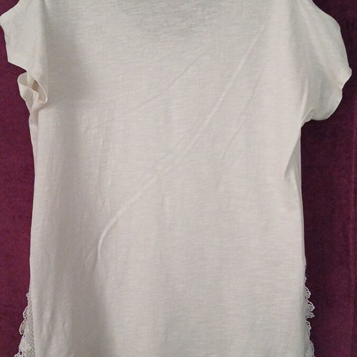 Next women's blouse white cotton like new, size XL
