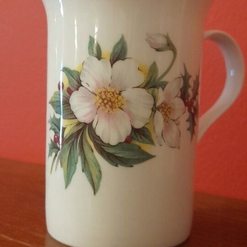 December Crown Trent porcelain mug like new